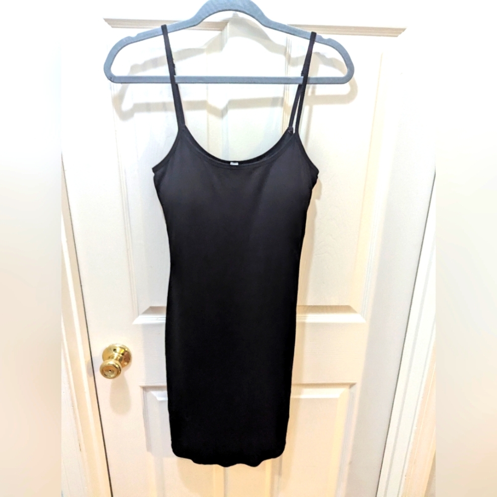 Black Spaghetti Strap Dress